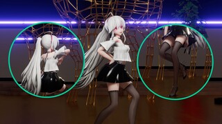 【MMD/Mute】Tarian arogan dari gadis lemah! ! ! (Gadis Bermata Coklat)