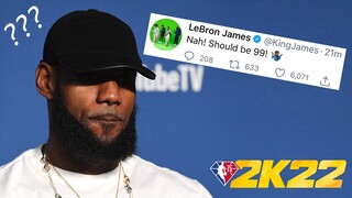 NBA PLAYERS REACT TO THEIR NBA 2K22 RATINGS 😂 ...