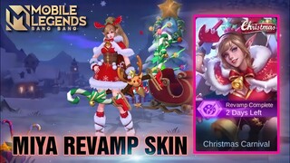 NEW MIYA "CHRISTMAS CARNIVAL SKIN REVAMP | MIYA REVAMP SKIN | MIYA CHRISTMAS REVAMP SKIN