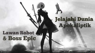 "Menjelajahi Dunia Apokaliptik Nier Automata (2017): Pertarungan Epik, dan Perjalanan Emosional!"