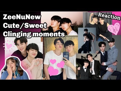 THERE'S SOMETHING BETWEEN ZEENUNEW! (Cute & Clingy moments) - REACTION