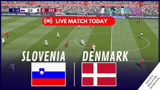 🔴LIVE : SLOVENIA vs DENMARK I UEFA EURO 2024 I LIVE FOOTBALL MATCH TODAY