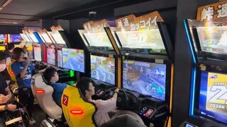 y2mate.com - Brief Clip of Initial D The Arcade Competition at a GIGO Arcade in