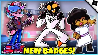 How to get "BIG BROTHER" AND "THE FIRST DATE" BADGES in FNF ROLEPLAY 🎤 - ROBLOX