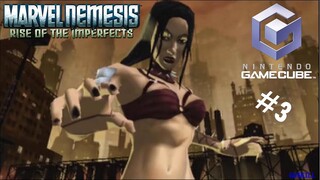 Marvel Nemesis: Rise of the Imperfects - Modo História #3 (Elektra) - Gameplay Gamecube (Dolphin)