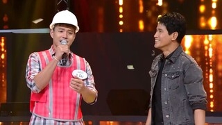 กระเป๋าสมปอง _ จ่อย รวมมิตร feat. ปืน _ I Can See Your Voice -TH