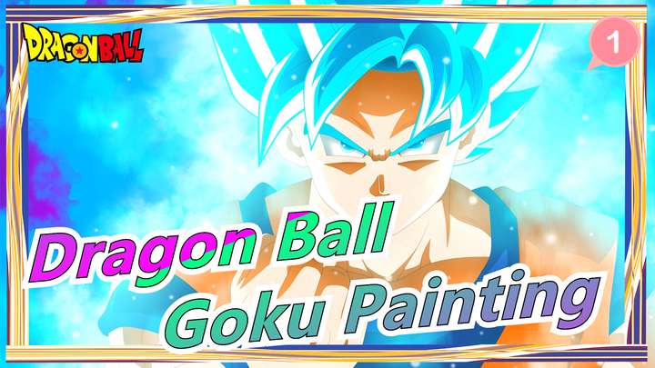 [Dragon Ball] [Kakarot] How to Paint a Goku in 30mins, 3mins And 30s! / Quick Painting Challenge_1