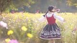 Lovely girl's dance: who stole the flowers from my heart?