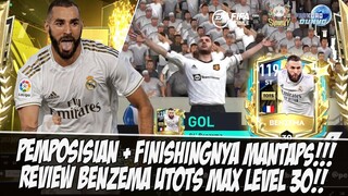 MANTAPS BET!! REVIEW GAMEPLAY BENZEMA UTOTS LEVEL 30 EVENT TOTS FIFA MOBILE | FIFA MOBILE INDONESIA