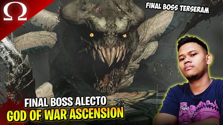MELAWAN FINAL BOSS ALECTO KRAKEN RAKSASA TERSERAM !! - God Of War Ascension #Tamat