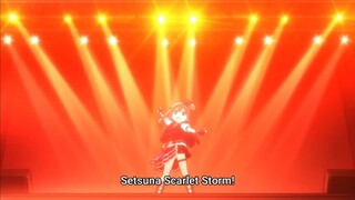 Nijiyon Animation! Episode #10! Setsuna-senpai's Concert! 1080p! Setsuna Scarlet Storm!!!