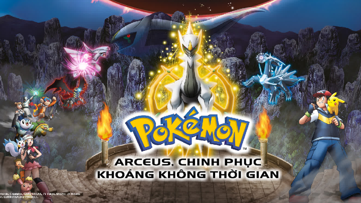 Pokemon Movie 12: Arceus Chinh Phục Khoảng Không Thời Gian [Thuyết Minh]