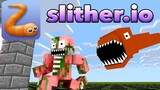 Monster School _ SLITHER.iO CHALLENGE - Minecraft Animation