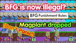 BFG is Illegal now? | Growtopia