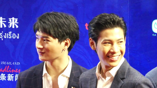 คริส สิงโต ให้สัมภาษณ์สื่อหลังจบงาน @ ThailandHeadlines2019