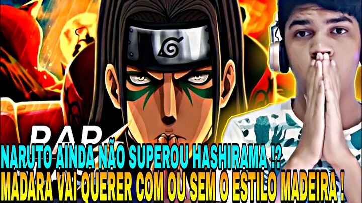 REACT Rap do Hashirama Senju (Naruto) - O DEUS SHINOBI // Flash Beats