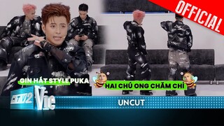 [Uncut] Gin hát style Puka gây sốc, Quang Hùng MasterD rủ Negav luyện tập vũ đạo | Anh Trai Say Hi