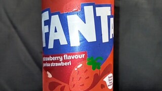 [ASMR] Fanta Strawberry