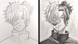 How to Draw Gojo Satoru vs Suguru Geto - [Jujutsu Kaisen]