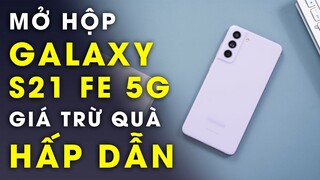 Mở hộp Galaxy S21 FE 5G: Rất bảo vệ môi trường, trừ quà hấp dẫn