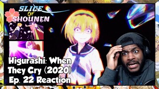 Higurashi: When They Cry Episode 22 Reaction | SATOKO HAS FINALLY GIVEN IN TO THE DARK SIDE!!!