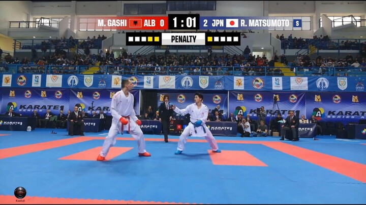 Melos Gashi vs Ryukai Matsumoto | Final Male Kumite -84Kg | Lanarca 2024