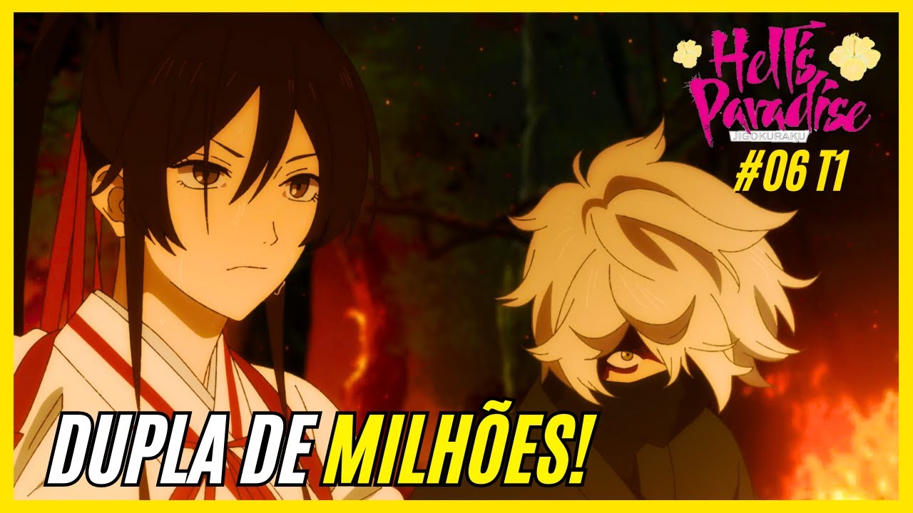 Hell's Paradise: 1ª Temporada, Episódio 6 - Gabimaru e Sagiri vs