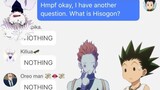 HxH texting about ship names || HISOGON & KILLUGON || text story