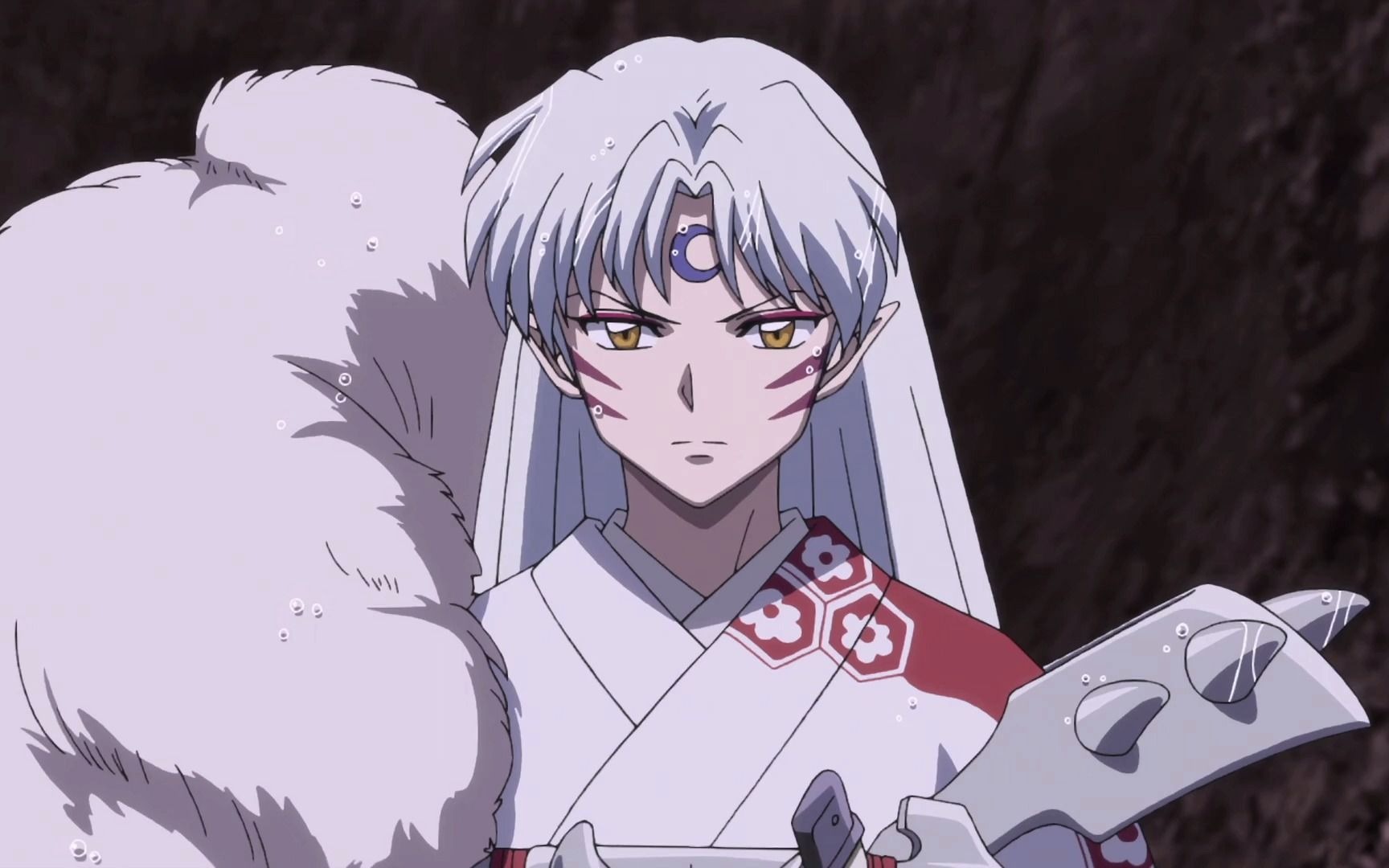 殺生丸様~!♡ — The way Sesshomaru touches his puppies faces is so