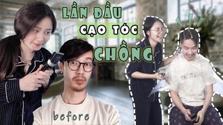 Vlog#51 Lần Đầu Cắt Tóc Cho Chồng và Cái Kết [Cuộc sống ở Mỹ của Gà Tây Tây]