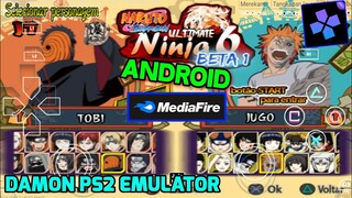 Naruto Ultimate Ninja 6 Di Android Damon PS2 Emulator Mod Tobi & Jugo