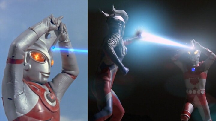 Ultraman Ace's classic skills - laser wave