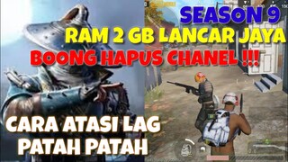 CARA ATASI LAG PUBG MOBILE SEASON 9