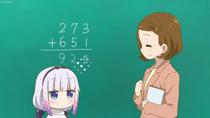 Kanna's first day of class