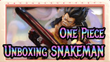 One Piece|Unboxing SNAKEMAN - Luffy Gear 4 Resin Statue_3