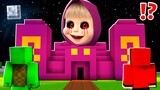 What INSIDE Creepy MASHA and The Bear PYRAMID vs MIKEY and JJ at 3:00 am ? - in Minecraft Maizen