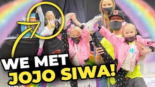 HUGE SURPRISE FOR SISTERS! Meeting Jojo Siwa!