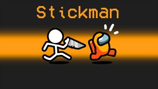 STICKMAN Imposter Mod in Among Us