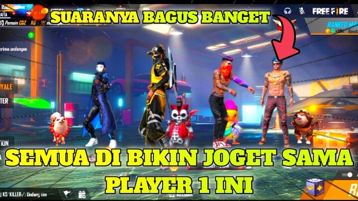 JOGET JOGET DI LOBY DINYANYIIN SAMA PLAYER 1 INI,SUARA NYA BAGUS JUGA TERNYATA!!SAMPAI NGANTUK🤣😂