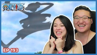 CRICKET RECEIVES LUFFY'S MESSAGE | ONE PIECE Episode 193 Couples Reaction & Discussion