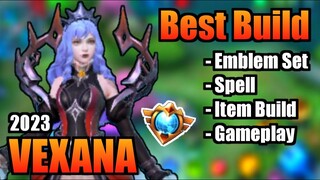 VEXANA BEST BUILD 2022 | TOP 1 GLOBAL VEXANA BUILD | VEXANA - MOBILE LEGENDS | MLBB