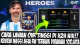 CARA LAWAN OVR TINGGI! REVIEW MESSI ASIA RW TERBAIK DIBAWAH 100 JT DI H2H EVENT HEROES EA FC MOBILE