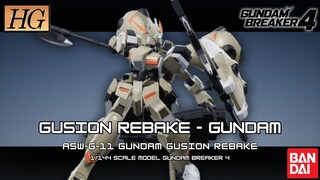 Wah Gundam Ini Bawa Cookies di Tangan Dan di Pantat, Gusion Rebake Gundam - Gundam Breaker 4