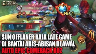 Ketika dibantai di awal 4-21 kita tunjukkan mental juara Supreme 1 Sun auto epic comeback