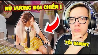 SAMMY BỊ NGÃ KHI THAM GIA NỮ VƯƠNG ĐẠI CHIẾN TẬP 2 PHONG CẬN REACTION