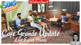 The Sims Freeplay Cafe Grande live event Prizes! [Early Access] | XCultureSimsX