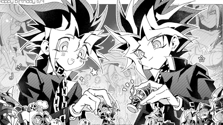 【武藤游戏&亚图姆2022生贺】Fairytale,【多人手书/暗表向】