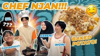 CHEF NJAN MASAK BUAT PACAR BARUNYA?!?!