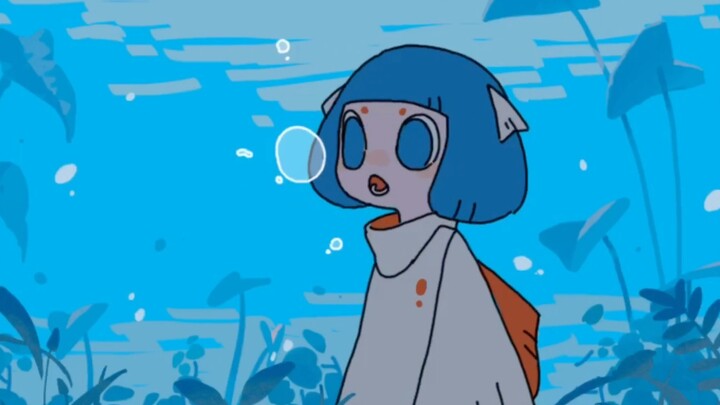 [Animasi] Animasi Pertamaku: "Fish and Bubble"
