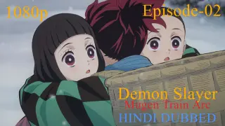 Demon Slayer (Kimetsu no Yaiba) S02E02 Hindi Dubbed in 1080p (Mugen Train Arc)